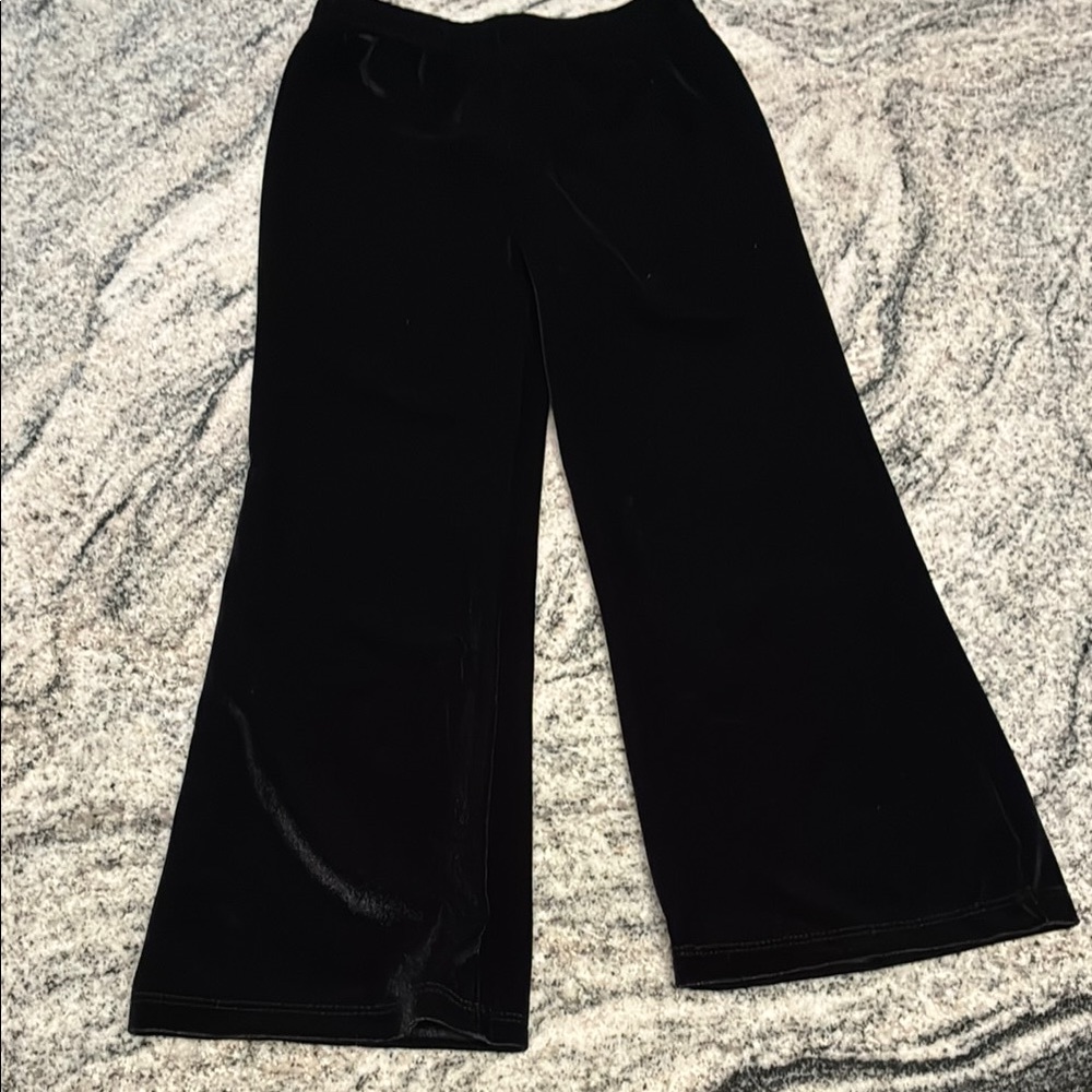 Wide Leg Black Pants l 5